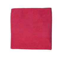 Red Microfiber all purpose cloths sold by Summit Distribution and Cleaning Supplies